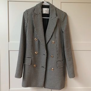 Wilfred, houndstooth patterned blazer, size 00